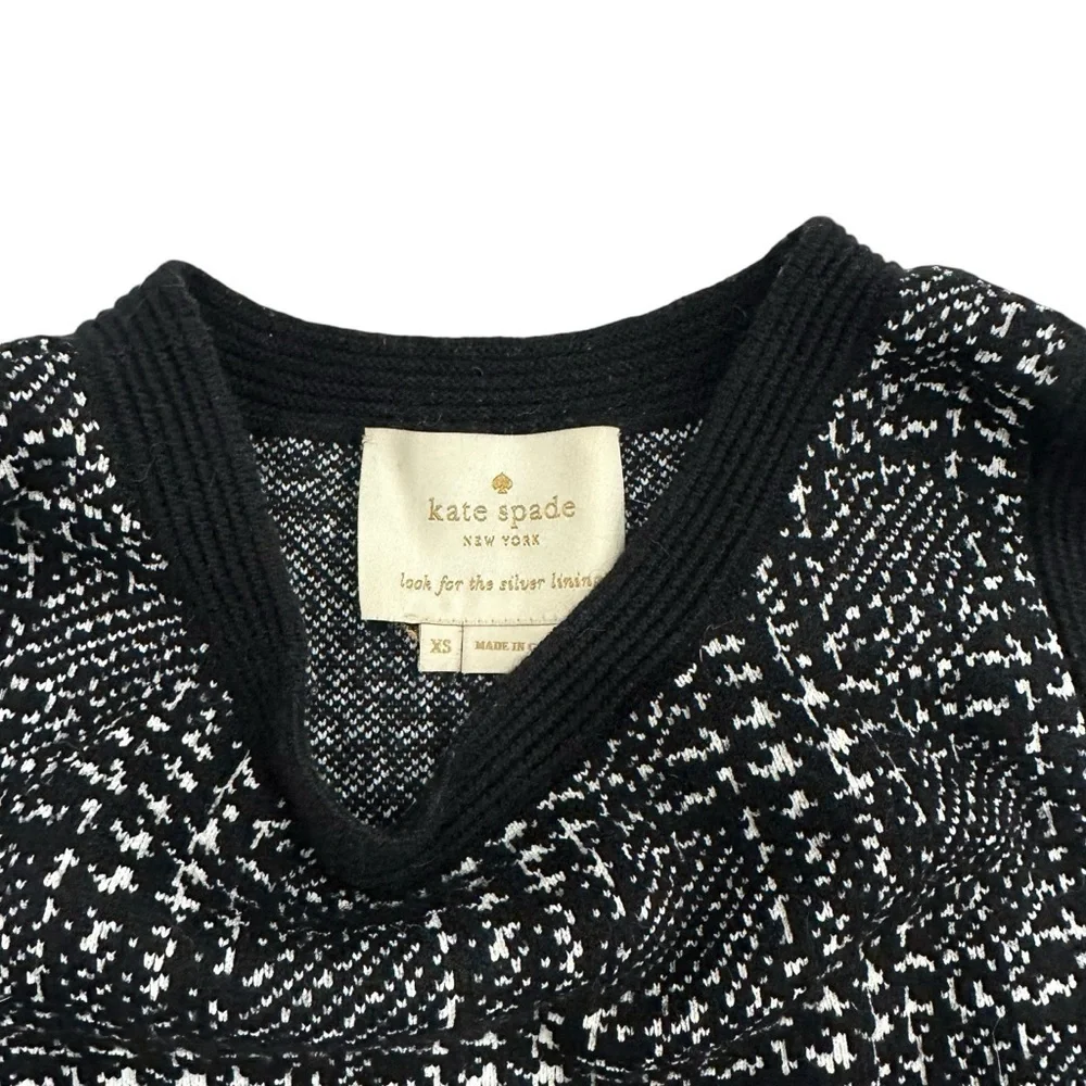 Kate Spade Out West Mod Plaid Sweater Dress